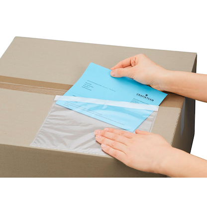 Artikelbild 2 für docuFIX® CLASSIC Lieferscheintaschen plus Kunststoff DIN C5 250 St., Artikelnummer 356788