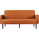 Artikelbild 1 für meet powered by PAPERFLOW 3-Sitzer Sofa LISBOA braun schwarz Stoff, 1 St., Artikelnummer 850962