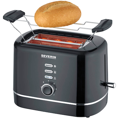 Artikelbild 5 für SEVERIN AT 4321 Toaster schwarz, Artikelnummer 241437