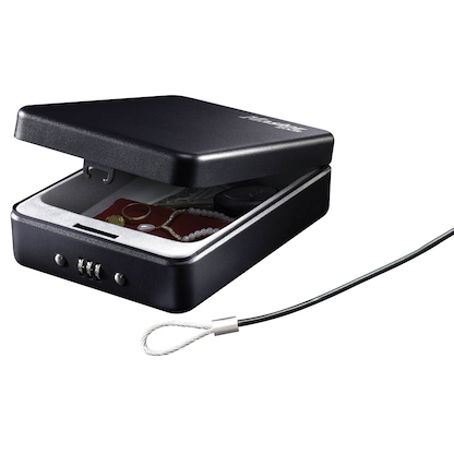 Artikelbild 8 für Master Lock® Tragbarer Tresor P005CEURBLKHRO schwarz 15,0 x 20,3 x 6,6 cm, Artikelnummer 727822