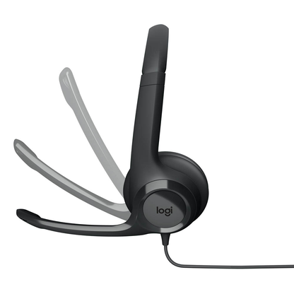 Artikelbild 3 für Logitech H390 USB-Headset schwarz, Artikelnummer 585109