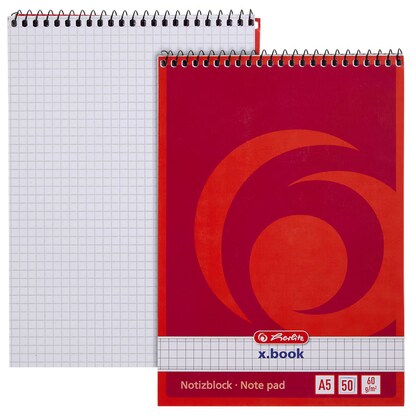 Artikelbild 24 für herlitz Collegeblock x.book kariert DIN A5 ohne Rand, 1 St., Artikelnummer 574008