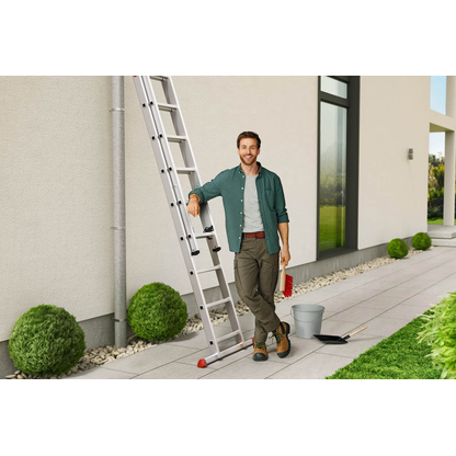 Artikelbild 10 für Hailo Anlegeleiter S60 ProfiStep uno silber 18 Sprossen, H: 507,0 cm, Artikelnummer 243340