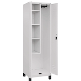 Artikelbild 1 für CP Putzmittelschrank Classic Plus 080110-00 S10014 verkehrsweiß 60,0 x 50,0 x 195,0 cm, aufgebaut, Artikelnummer 174999