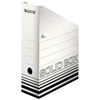 Artikelbild für 10 LEITZ Archiv-Stehsammler Solid weiß, Artikelnummer 667853