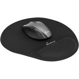 Artikelbild 1 für MediaRange Mousepad mit Handgelenkauflage schwarz, Artikelnummer 664209
