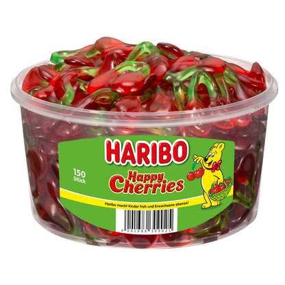 Artikelbild 9 für HARIBO HAPPY CHERRIES Fruchtgummi 150 St., Artikelnummer 168369
