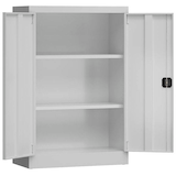 Artikelbild 1 für ClassiX Metallschrank X-530290 lichtgrau 80,0 x 38,0 x 120,0 cm, aufgebaut, Artikelnummer 184779