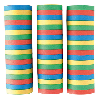 Artikelbild für Idena Luftschlangen bunt 3 St., Artikelnummer 252454