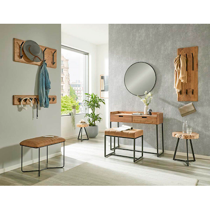 Artikelbild 6 für HAKU Möbel Wandgarderobe 52977 akazie Holz 8 Haken 90,0 x 15,0 cm, Artikelnummer 340269