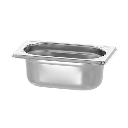 Artikelbild 2 für Bartscher GN-Behälter Basic Line 1/9 silber 0,6 l, 1 St., Artikelnummer 427254