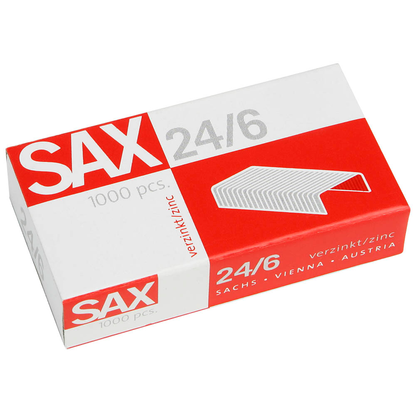 Artikelbild 5 für AKTION: sax design Locher und Heftgeräte Set Century Line schwarz, Artikelnummer 390075