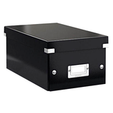 Artikelbild 1 für AKTION: LEITZ CD-/DVD-Box Click & Store schwarz, 1 St. mit Prämie nach Registrierung, Artikelnummer 694240