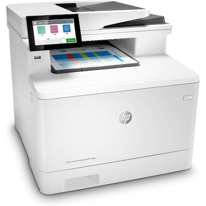 Artikelbild 24 für HP Color LaserJet Enterprise M480f 4 in 1 Farblaser-Multifunktionsdrucker weiß, Artikelnummer 429161