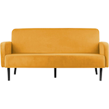 Artikelbild 1 für meet powered by PAPERFLOW 3-Sitzer Sofa LISBOA safran schwarz Stoff, 1 St., Artikelnummer 851044