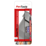 Artikelbild 1 für Pentel PenTool N75W-PRO3ABCEU Permanentmarker farbsortiert 0,3 - 1,2 mm, 3 St., Artikelnummer 861114