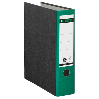 Artikelbild 3 für AKTION: 10 LEITZ 1080 Ordner grün marmoriert Karton 8,0 cm DIN A4, Artikelnummer 653828