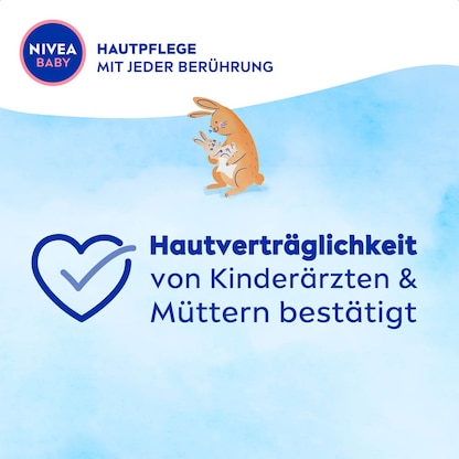 Artikelbild 3 für NIVEA BABY Feuchttücher SOFT & CREAM weiß, 228 Tücher, Artikelnummer 579092