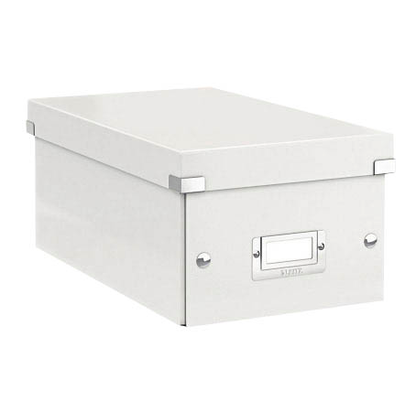 Artikelbild für AKTION: LEITZ CD-/DVD-Box Click & Store weiß, 1 St. mit Prämie nach Registrierung, Artikelnummer 694257