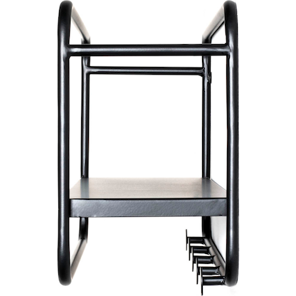 Artikelbild 5 für HAKU Möbel Wandgarderobe 23506 schwarz Metall 5 Haken 45,0 x 25,0 cm, Artikelnummer 491557