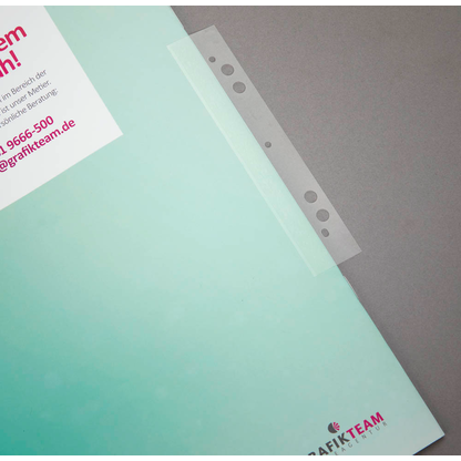 Artikelbild 2 für 50 Probeco Heftstreifen, selbstklebend transparent Kunststoff, Artikelnummer 332791