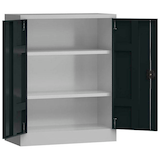 Artikelbild 1 für ClassiX Metallschrank X-530318 anthrazit, lichtgrau 80,0 x 38,0 x 100,0 cm, aufgebaut, Artikelnummer 182198