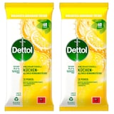 Artikelbild 1 für Dettol feuchte Allzweck-Reinigungstücher ANTIBAKTERIELL 1-lagig weiß, 120 St., Artikelnummer 971313