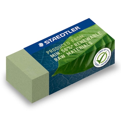 Artikelbild 2 für STAEDTLER Radiergummi 526 83 grün, 1 St., Artikelnummer 464269