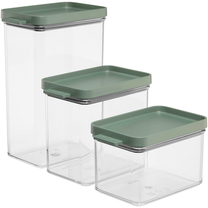 Artikelbild 2 für MEPAL Vorratsdosen-Set Omnia grün 0,7/1,1/2,0 l, 1 Set, Artikelnummer 435337