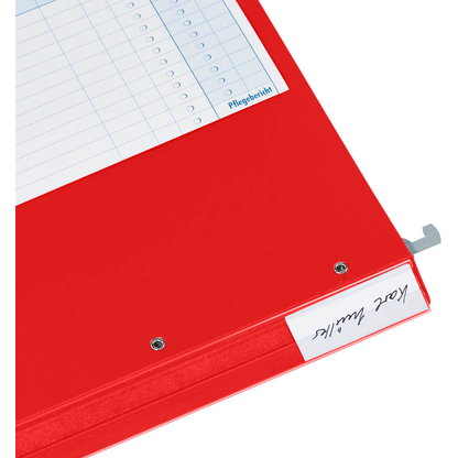 Artikelbild 5 für BOI Patienten-Dokumentations-Hängemappe 4-Ringe Economy Click-Line rot Boden: 3,0 cm, Artikelnummer 666832