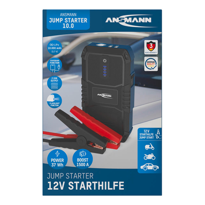 Artikelbild 9 für ANSMANN Jump Starter 10.0 Starthilfekabel, Artikelnummer 629299
