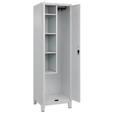 Artikelbild 1 für CP Putzmittelschrank Classic Plus 080110-00 S10009 lichtgrau 60,0 x 50,0 x 195,0 cm, aufgebaut, Artikelnummer 175046