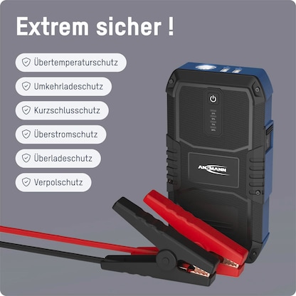 Artikelbild 5 für ANSMANN Jump Starter 10.0 Starthilfekabel, Artikelnummer 629299