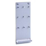 Artikelbild 1 für Zeller Schlüsselbrett silber mit 9 Haken, Artikelnummer 336432