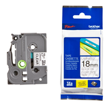 Artikelbild 1 für brother Schriftband TZe-141 TZE141, 18 mm schwarz auf transparent, Artikelnummer 653089