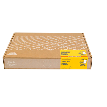 Artikelbild 2 für 1.200 AVERY Zweckform Versandetiketten 8017-300 weiß 99,1 x 143,5 mm, Artikelnummer 433641