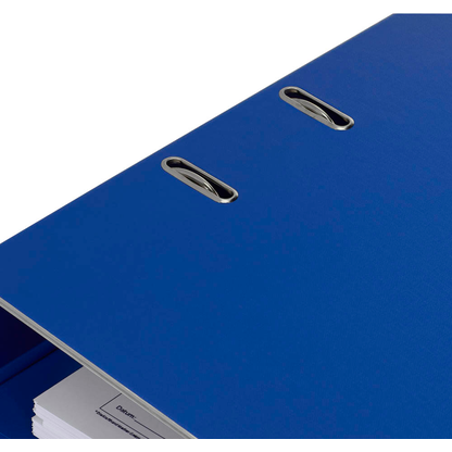Artikelbild 3 für office discount Ordner blau Kunststoff 8,0 cm DIN A4, Artikelnummer 501551
