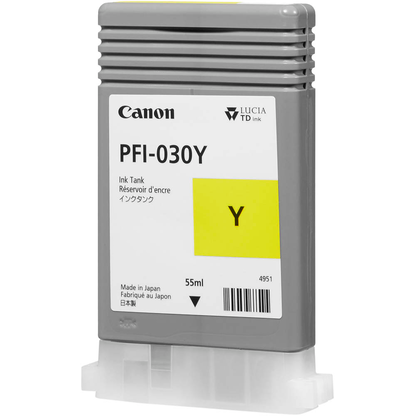 Artikelbild 2 für Canon PFI-030 gelb Druckerpatrone, Artikelnummer 209173