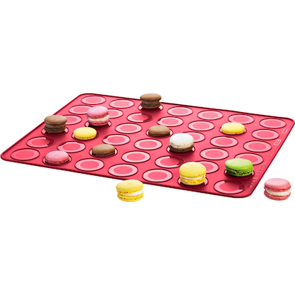 Artikelbild für LURCH Keksform FLEXI®FORM Silikon 42er Macarons 83020 38,0 x 30,0 cm, Artikelnummer 637799