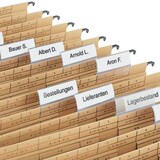 Artikelbild 1 für 250 Beschriftungsschilder für Hängeregister weiß, Artikelnummer 679407