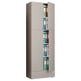 Artikelbild 1 für VCM my office Aktenschrank XXL Lona, 917795 grau 3 Fachböden 70,0 x 200,0 x 39,0 cm, Artikelnummer 848863