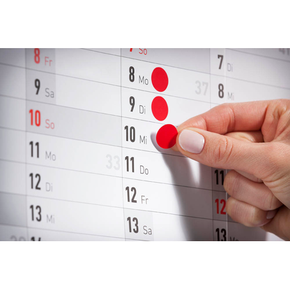 Artikelbild 2 für AVERY Zweckform Klebepunkte 3012 grün Ø 8,0 mm, 416 St., Artikelnummer 712067