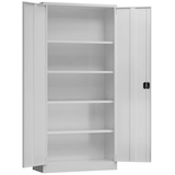 Artikelbild 1 für ClassiX Metallschrank X-530340 lichtgrau 92,0 x 42,0 x 194,5 cm, aufgebaut, Artikelnummer 184459