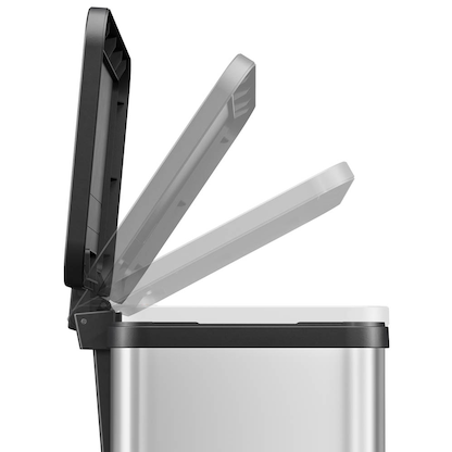 Artikelbild 4 für Hailo Öko trio Plus L Mülltrenner 27,0 l edelstahl, Artikelnummer 751663