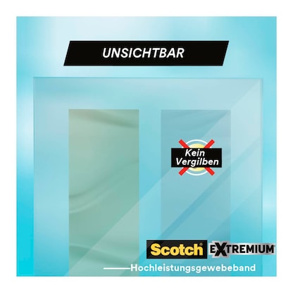 Artikelbild 3 für Scotch Extremium™ INVISIBLE Gewebeband transparent 48,0 mm x 25,0 m 1 Rolle, Artikelnummer 570998