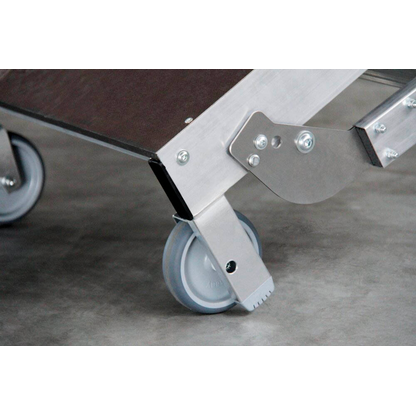 Artikelbild 8 für MUNK Arbeitsplattform 30414 höhenverstellbar silber 2x 2 Stufen, H: 73,0 cm, Artikelnummer 593758