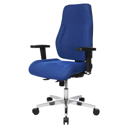 Artikelbild 10 für Topstar Bürostuhl Point 91, PI99GBC6 Stoff blau, Gestell alu, Artikelnummer 324772