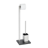 Artikelbild 1 für WENKO WC-Garnitur Slate Rock schwarz Metall, Artikelnummer 812212