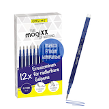 Artikelbild 1 für ONLINE® magiXX Gelschreiberminen blau 0,7 mm 12 St., Artikelnummer 617328