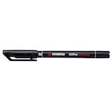 Artikelbild 1 für 10 STABILO OHPen universal Folienstifte schwarz 1,0 mm permanent, Artikelnummer 259554